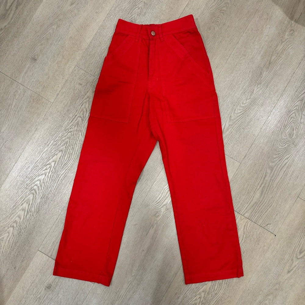 Big Bud Press Red Straight Leg Pants